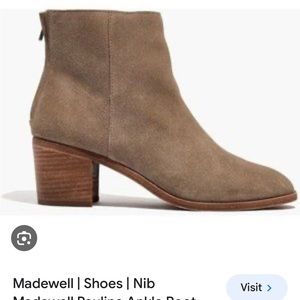 Madewell Pauline Ankle Bootie